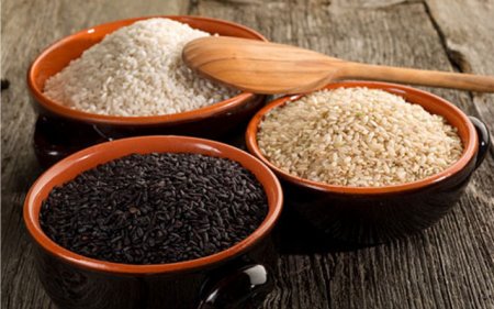 Types and varieties of rice