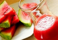Watermelon juice - the most powerful diuretic