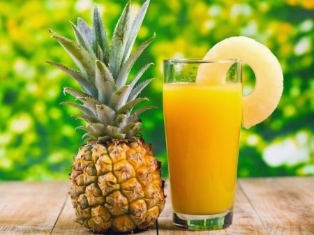 Pineapple juice and its unique properties