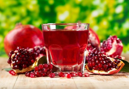 9 recipes treatment of pomegranate juice