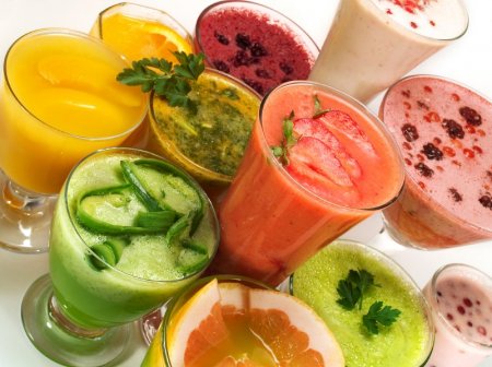 Juices, cleansing the body of excess fat