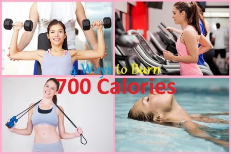 Four Different Ways To Burn 700 Calories