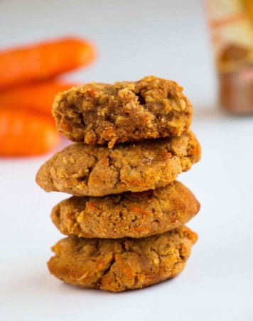  Healthy Cinnamon Carrot Cookies